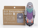 Pigeon Embroidery Kit by Kiriki Press