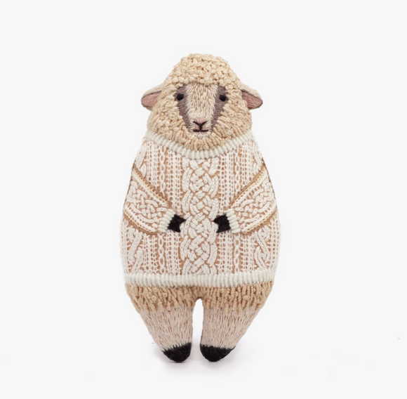 Sheep Embroidery Kit by Kiriki Press