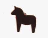 Dala Horse Stitched Ornament Kit by Kiriki Press