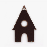 Gingerbread House Stitched Ornament Kit by Kiriki Press