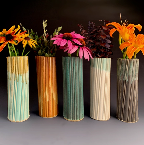 Faceted Vase by Macone Clay