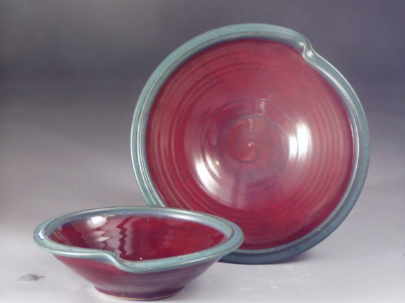 Dented Serving Bowl by Micheal Smith
