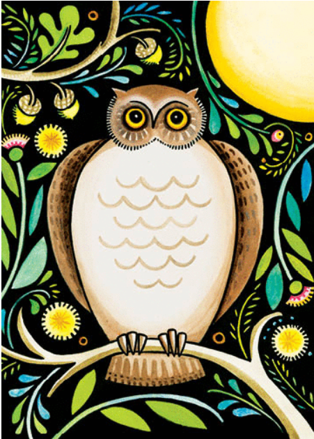 Owl Congratulations Card from Artists to Watch