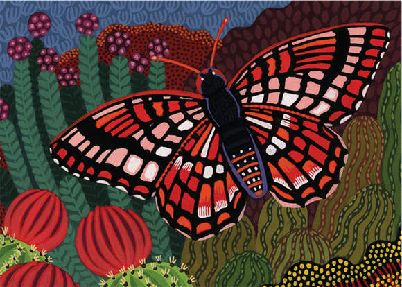 Desert Butterfly Congratulations Card from Artists to Watch