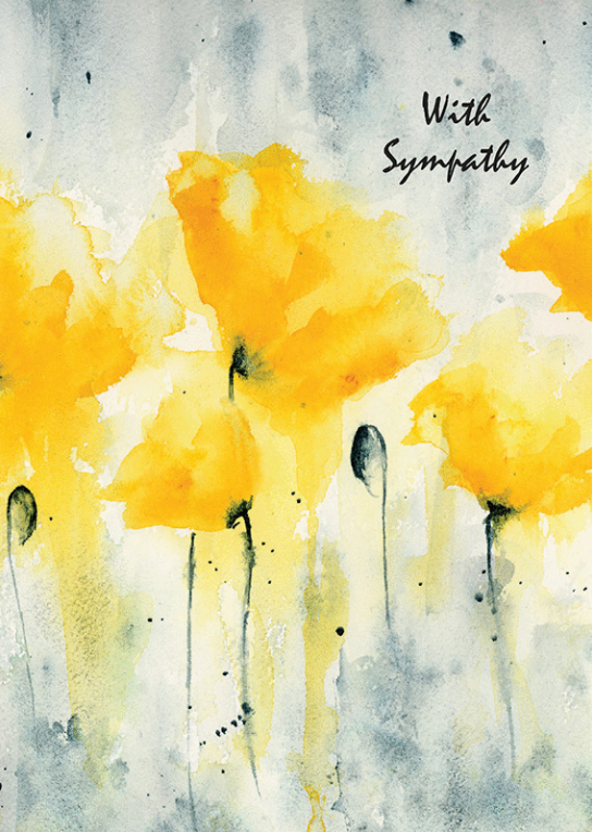 The Super Bloom Sympathy Card from Artists to Watch