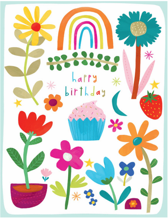 Cupcake Birthday Card from Artists to Watch