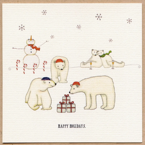 A Polar Bear Story Box of 10 Greeting Cards by Beth Mueller