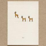 Holiday Set I Box of 6 Enclosure Greeting Cards by Beth Mueller