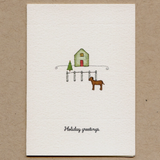 Holiday Set I Box of 6 Enclosure Greeting Cards by Beth Mueller