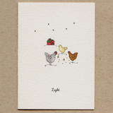 Holiday Set II Box of 6 Enclosure Greeting Cards by Beth Mueller