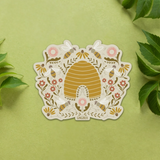 Beehive Sticker by Gingiber