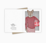 Just For You Coyote Card by Burdock & Bramble