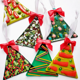 Mini Glass Christmas Tree Ornament by TommyGunGlass