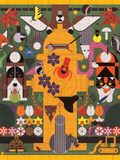Charley Harper: Biodiversity in the Burbs 300-piece Jigsaw Puzzle