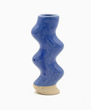 Wiggle Bud Vase by Keene Pottery