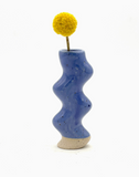 Wiggle Bud Vase by Keene Pottery