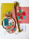 Strawberries Embroidery Kit by Rikrack Embroidery