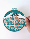Crochet Embroidery Kit by Rikrack Embroidery