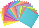 Origami Paper: 20 Vivid Colors (500 Sheets)