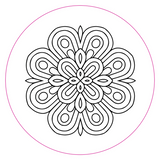 Mandalas Embroidery Transfer Patterns