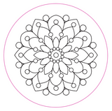 Mandalas Embroidery Transfer Patterns