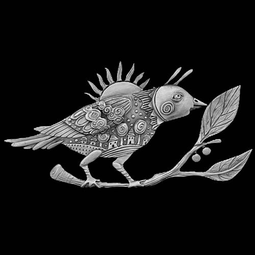 Sunshine Bird by Leandra Drumm Designs