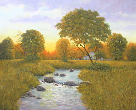 Troublesome Creek Sunset by John McGee