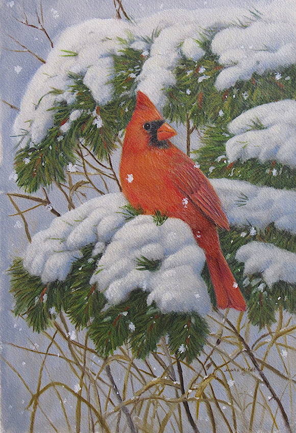 Winter in Red by John McGee