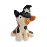Witch Cat Ceramic "Little Guy" by Cindy Pacileo