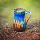Curved Mug by Blanket Creek Pottery