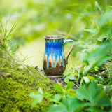 Curved Mug by Blanket Creek Pottery