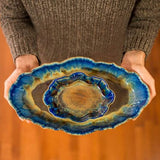 Scalloped Platter by Blanket Creek Pottery