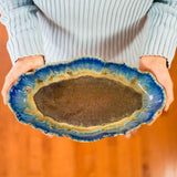 Scalloped Platter by Blanket Creek Pottery