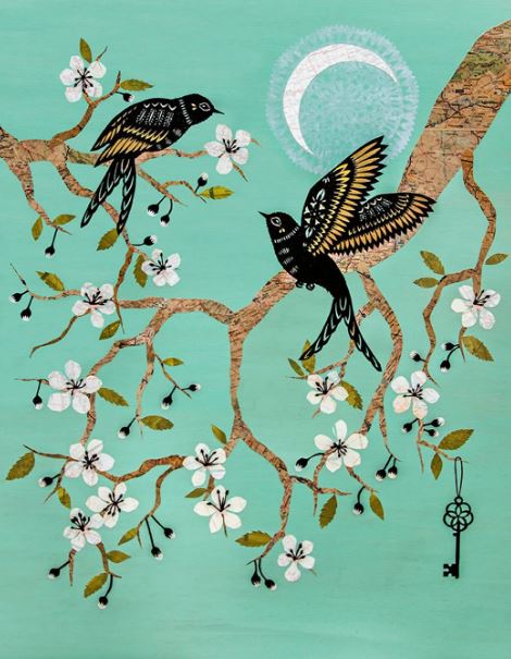 An Ardent Wooing Print by Angie Pickman