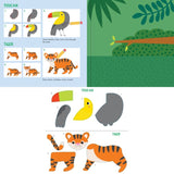 Sticker and Draw: Animals