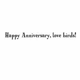Birds of a Feather Anniversary Card from Artists to Watch