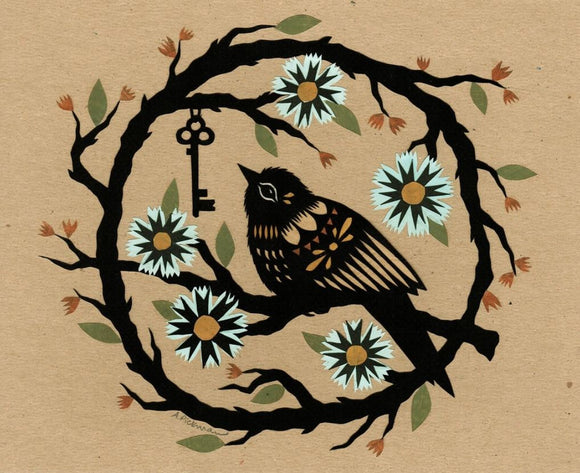 Answers Lie Within Print by Angie Pickman