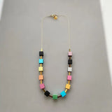 Cube Necklace by Trecy Bleich