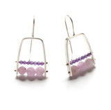 Squared Arc Earrings by Ashka Dymel