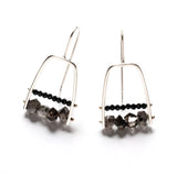 Squared Arc Earrings by Ashka Dymel