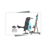 Art School Grackle Card by Burdock & Bramble