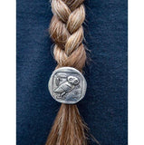 Athena's Owl Ponytail Hair Holder by Oberon Design