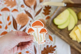 Autumn Mushroom Sticker by Gingiber