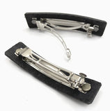 'Merry' Red Leather Hair Barrette by Platypus Max