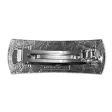 Celtic Leather Hair Barrette by Oberon Design