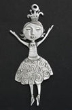 Ballerina Ornament by Leandra Drumm Designs