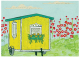 8 Assorted Boxed Sheds Notecards by Artists to Watch
