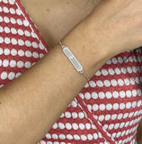 Basil Small Silver Filigree Bracelet by Olmox Fine Filigree Jewelry