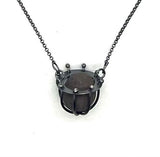 Basket Rock Necklace by Jennifer Nunnelee