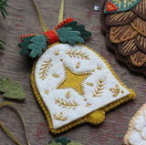 Bell Felt Ornament Kit by Kiriki Press